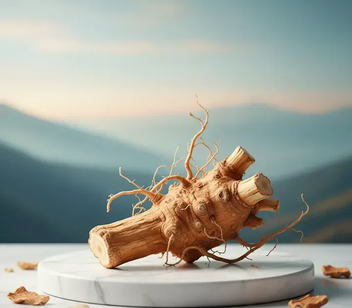 Panax ginseng root, a nootropic botanical not named in the Memocept formula