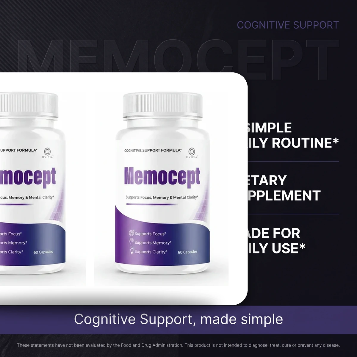 Why Memocept: a simple daily routine nootropic capsule for memory and focus
