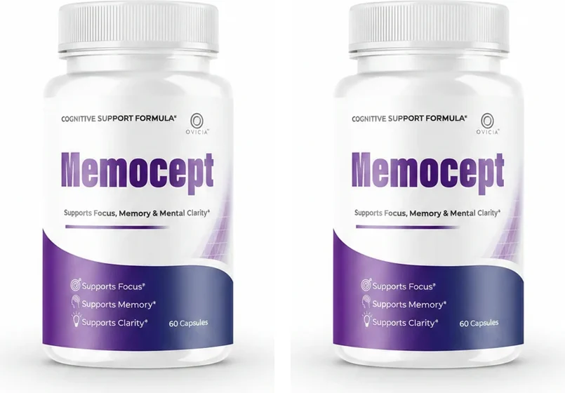 Memocept 2-bottle package shown flat